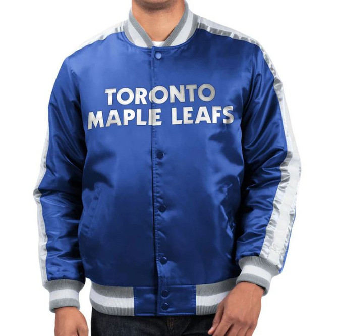 Toronto Maple Leafs Satin Jacket