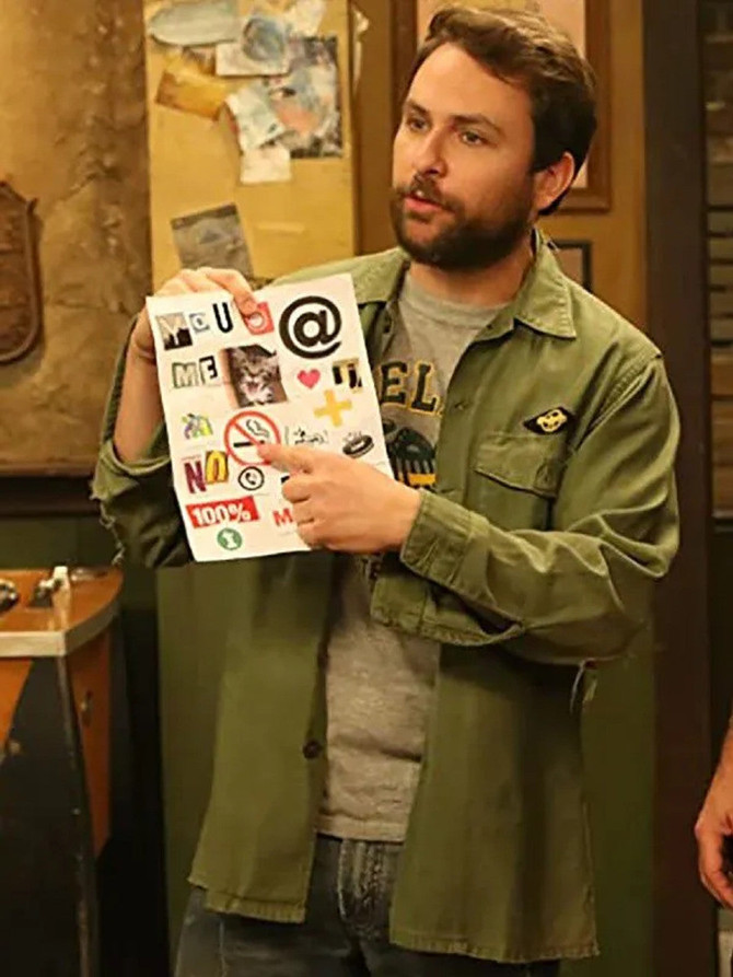 Charlie Always Sunny Green Jacket