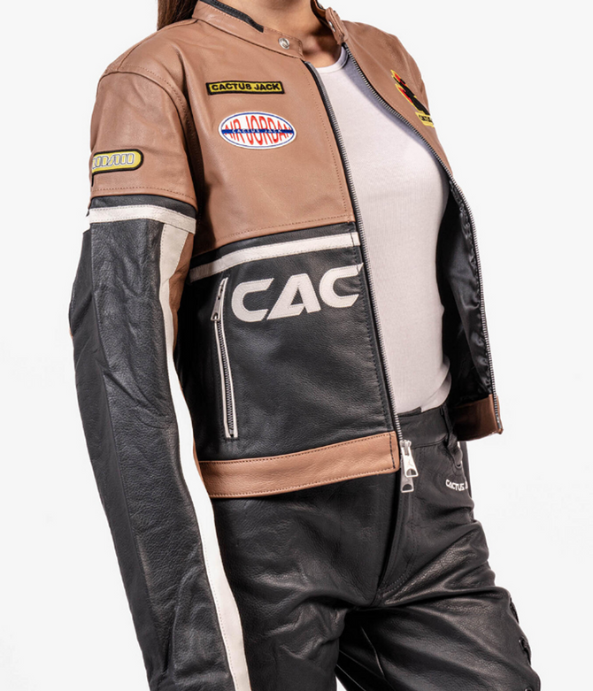 Cactus Jack Leather Jacket