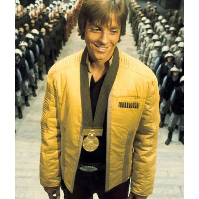 Star Wars Luke Skywalker Mark Hamill Leather Jacket