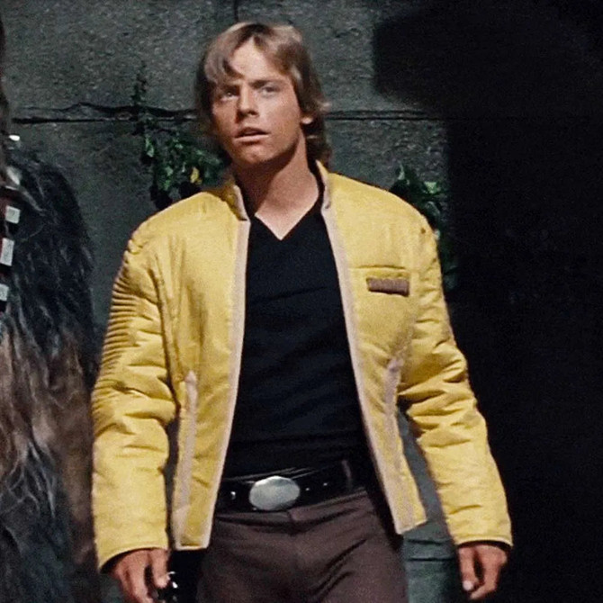Star Wars Luke Skywalker Mark Hamill Leather Jacket