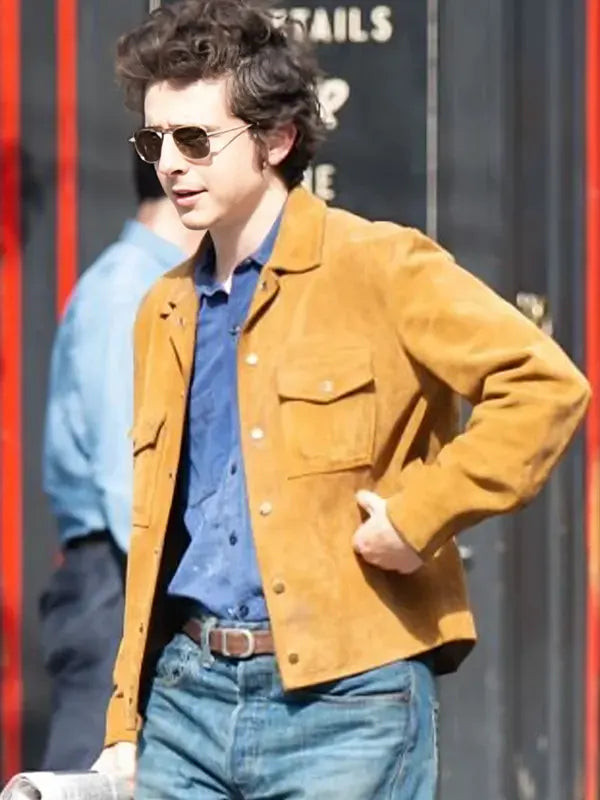 Bob Dylan A Complete Unknown Suede Jacket