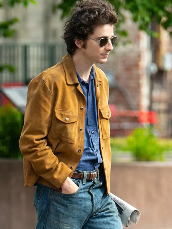 Bob Dylan A Complete Unknown Suede Jacket