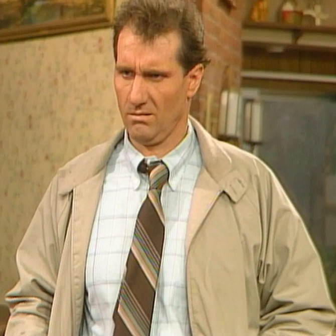 Married with Children Ed O’Neill Beige Jacket for men
