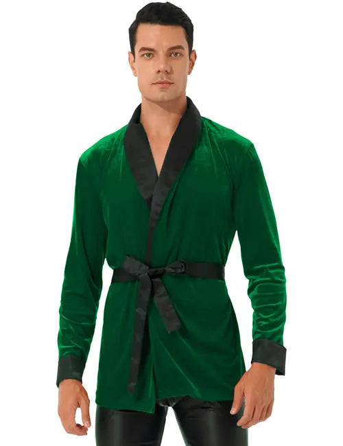 Christmas Smoking Jacket