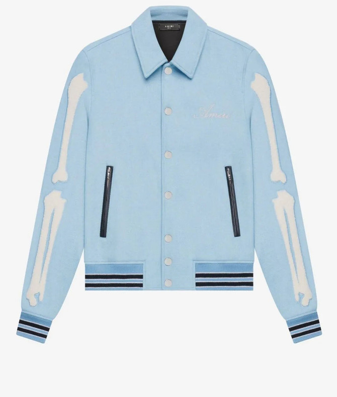 Amiri Bones Varsity Jacket
