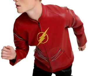 Flash Barry Allen Faux Leather Jacket