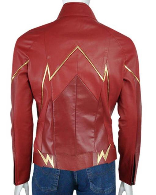 Flash Barry Allen Faux Leather Jacket