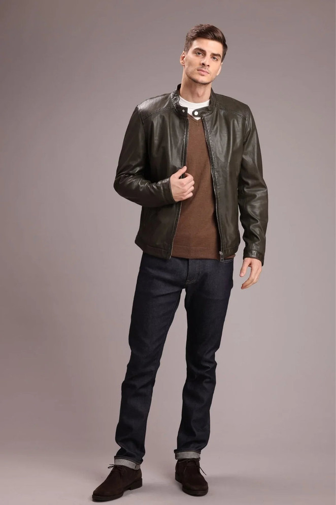 Genuine Lamb Leather Jacket