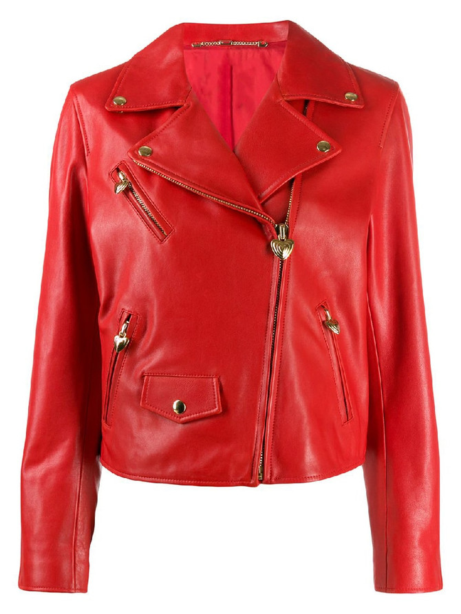 Women’s Red Genuine Leather Jacket Women’s Red Genuine Leather Jacket