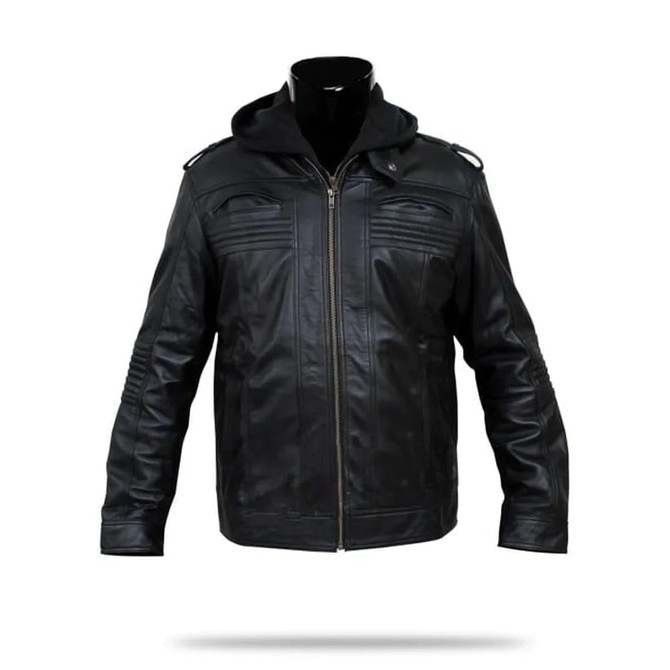 Men's Stylish Black Leather Jacket Men's Stylish Black Leather Jacket