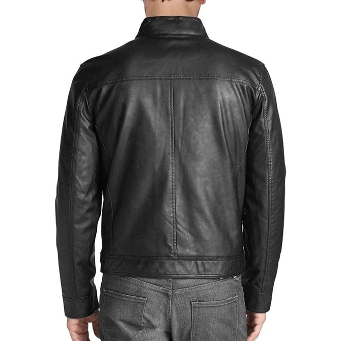 Men's Retro Style Real Leather Jacket Men's Retro Style Real Leather Jacket