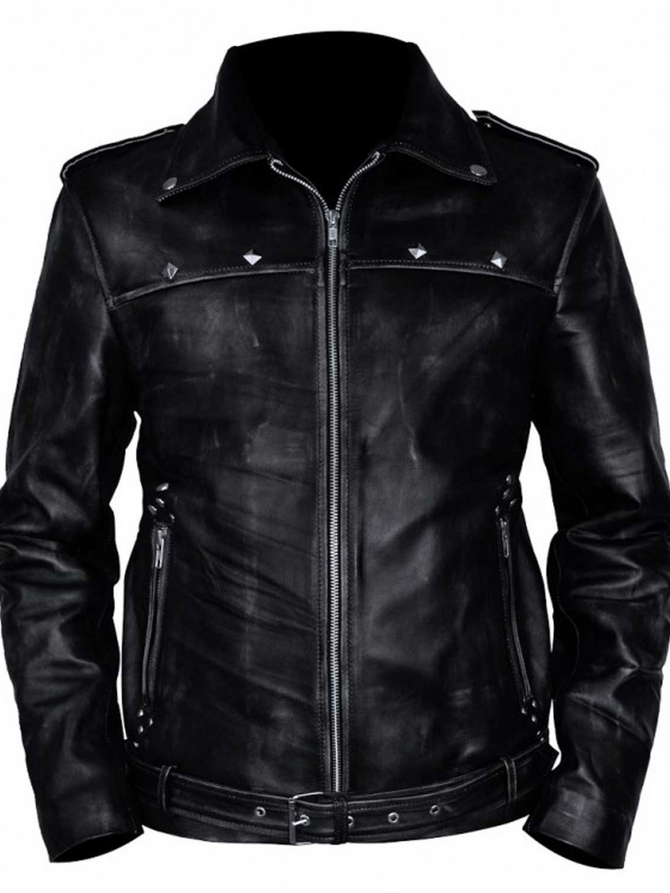 A Long Way Down Aaron Paul Leather Jacket