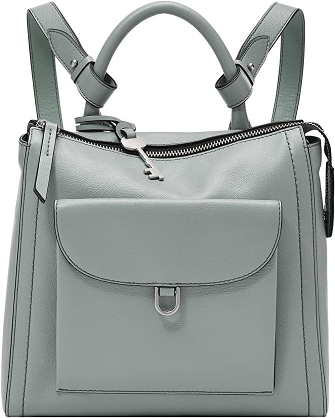 Women's Leather Mini Backpack Purse Handbag