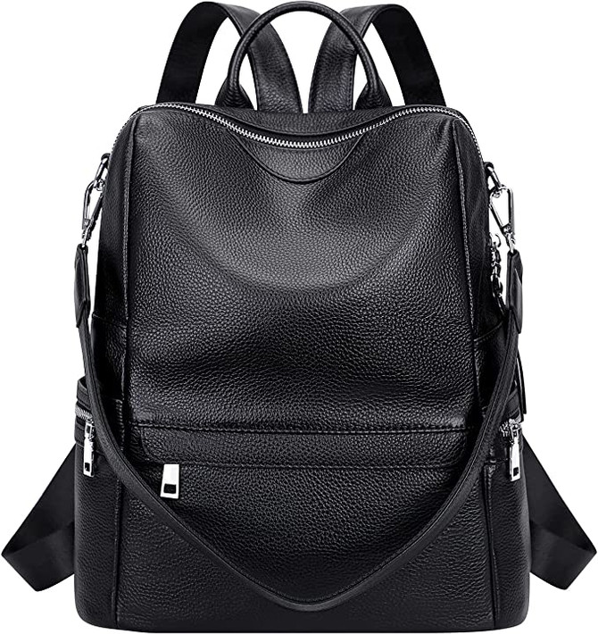 Women Elegant Genuine Leather Backpack