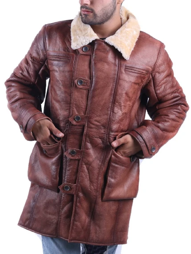 Tom Hardy Long Bane Brown Coat