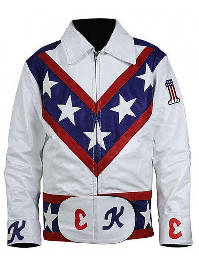 Evel Knievel Daredevil Leather Jacket