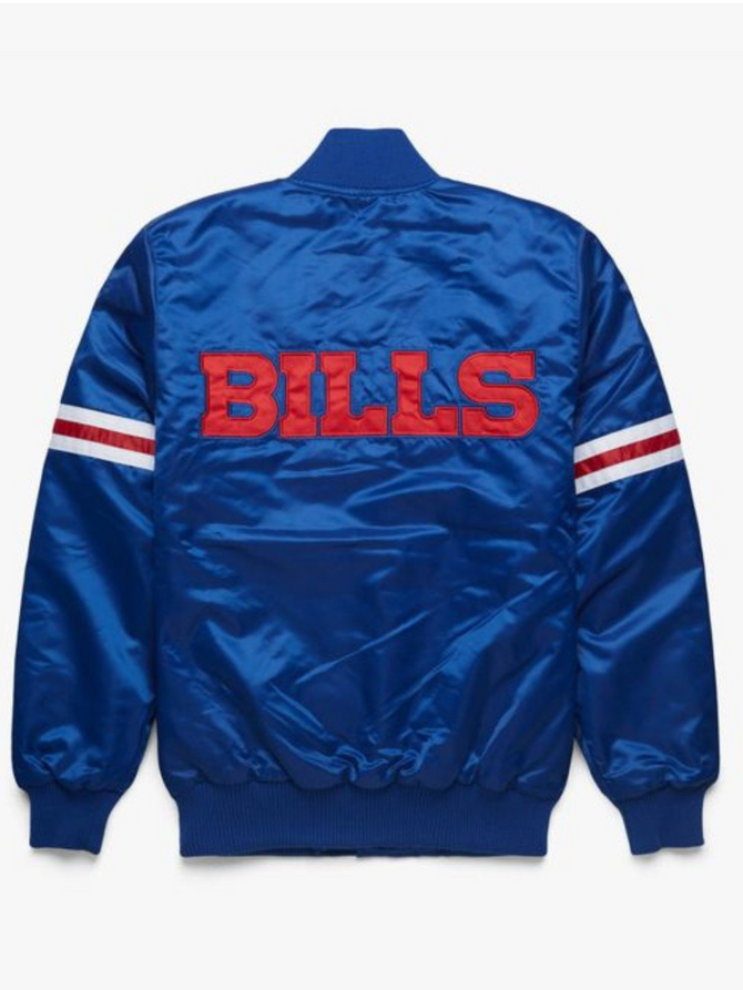 Buffalo Bills Royal Blue Bomber Jacket
