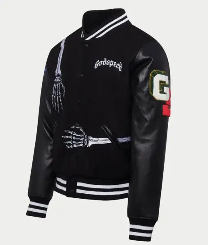 Rod Godspeed Black Varsity Jacket Rod Godspeed Black Varsity Jacket