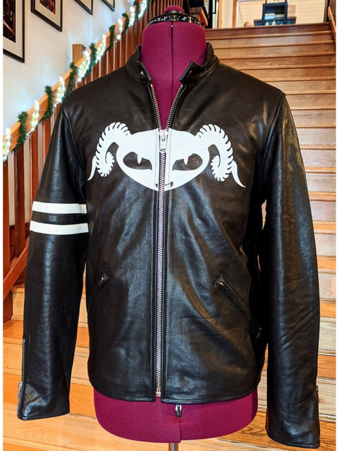 Puscifer Maynard James Keenan Black Leather Jacket