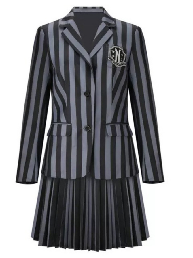 Wednesday Nevermore Academy Uniform