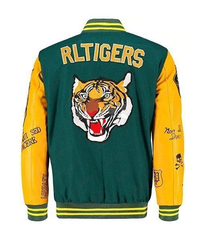 Men’s Polo Ralph Tiger Varsity Jacket Men’s Polo Ralph Tiger Varsity Jacket