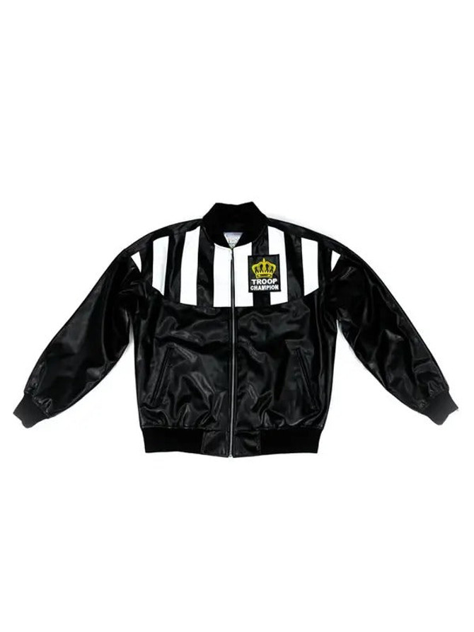 Troop Champion LL Cool J Leather Bomber Jacket Troop Champion LL Cool J Leather Bomber Jacket