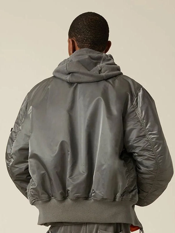 The Batman 2022 Drifter Grey Jacket