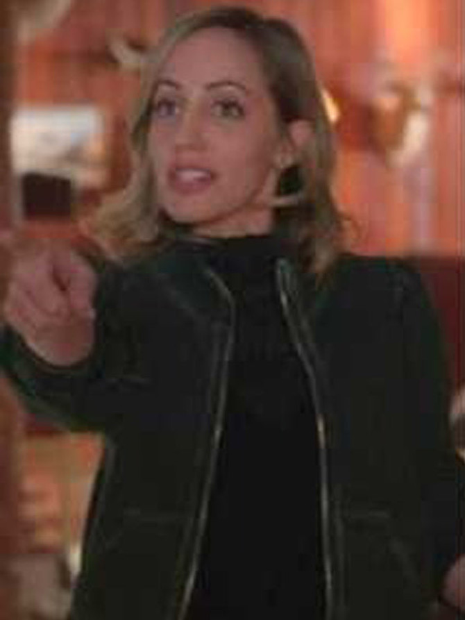 Virgin River Season 4 Brie Green Fleece Jacket