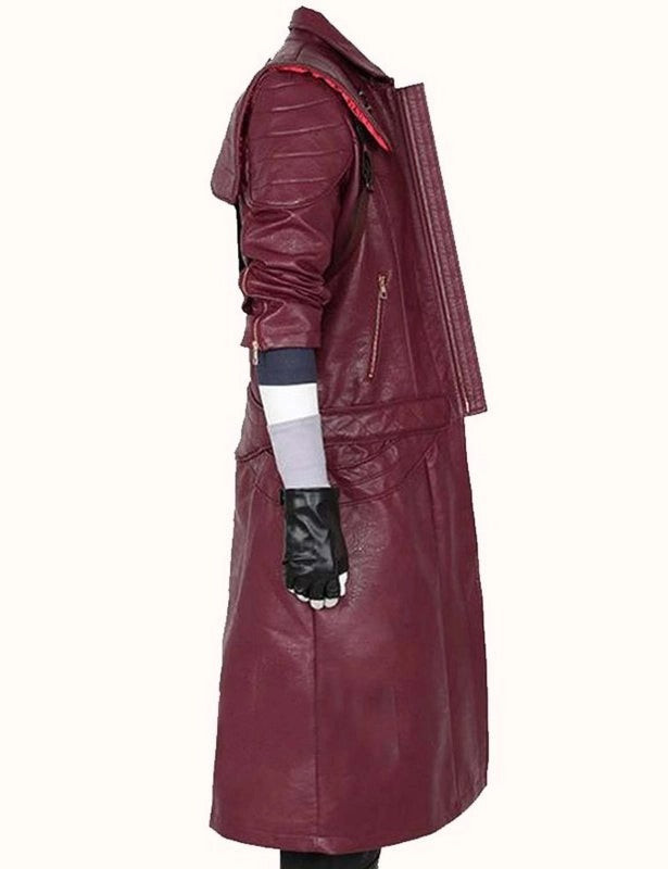 Devil May Cry 5 Dante Red Leather Coat
