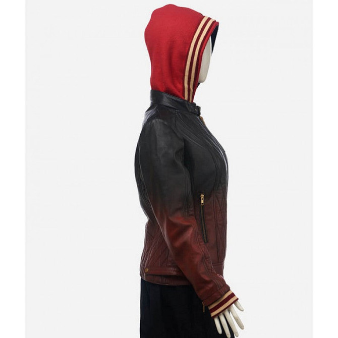 Harley Quinn Daddy’s Lil’ Monster Quilted Leather Jacket Harley Quinn Daddy’s Lil’ Monster Quilted Leather Jacket