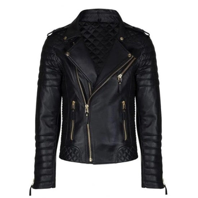 Till Death 2021 Blooded Hands Biker Black Leather Jacket Till Death 2021 Blooded Hands Biker Black Leather Jacket