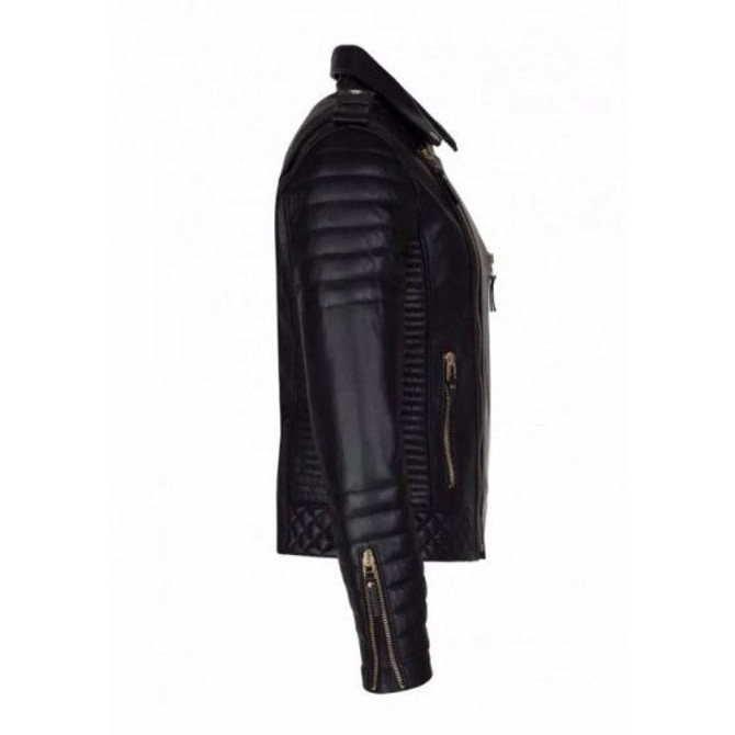 Till Death 2021 Blooded Hands Biker Black Leather Jacket Till Death 2021 Blooded Hands Biker Black Leather Jacket