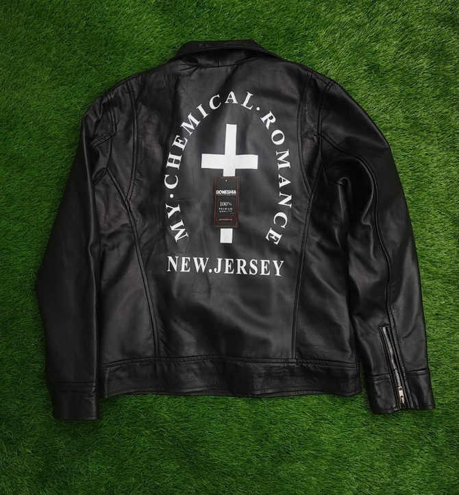 My Chemical Romance New Jersey Leather Jacket