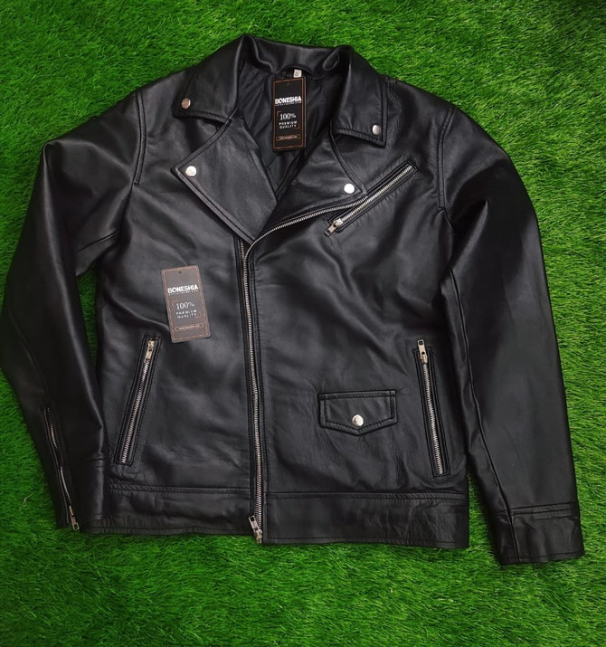 My Chemical Romance Jersey Black Leather Jacket