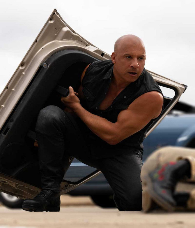 Fast And Furious X 2023 Vin Diesel Black Vest Fast And Furious X 2023 Vin Diesel Black Vest