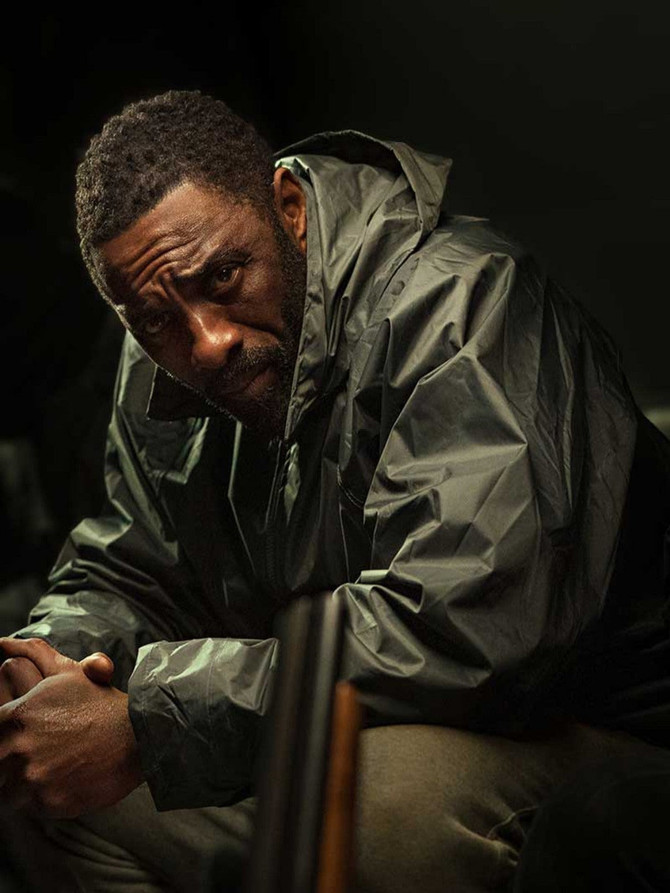 The Fallen Sun Idris Elba Black Hooded Jacket The Fallen Sun Idris Elba Black Hooded Jacket