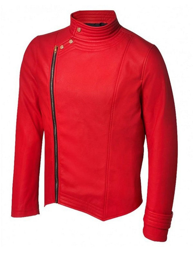 Shinsuke Nakamura Red Leather Jacket