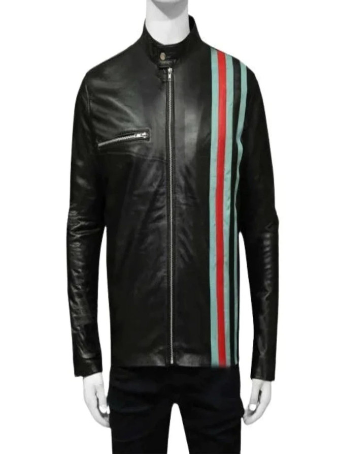 Venom Eddie Brock 2 Black Leather Jacket Venom Eddie Brock 2 Black Leather Jacket