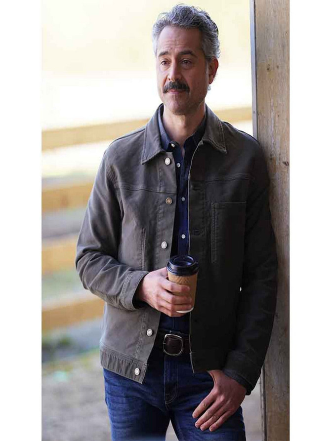 Big Sky TV Series 2020 Omar Metwally Brown Jacket Big Sky TV Series 2020 Omar Metwally Brown Jacket