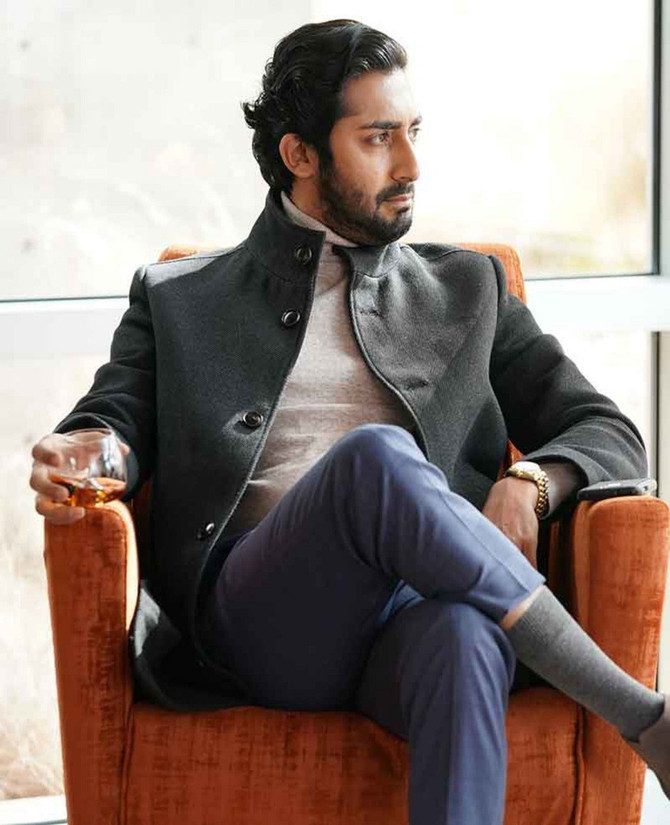 Big Sky Vinny Chhibber Grey Wool Coat Big Sky Vinny Chhibber Grey Wool Coat