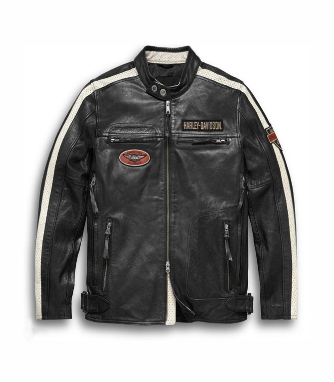 Harley Davidson Command Biker Leather Jacket