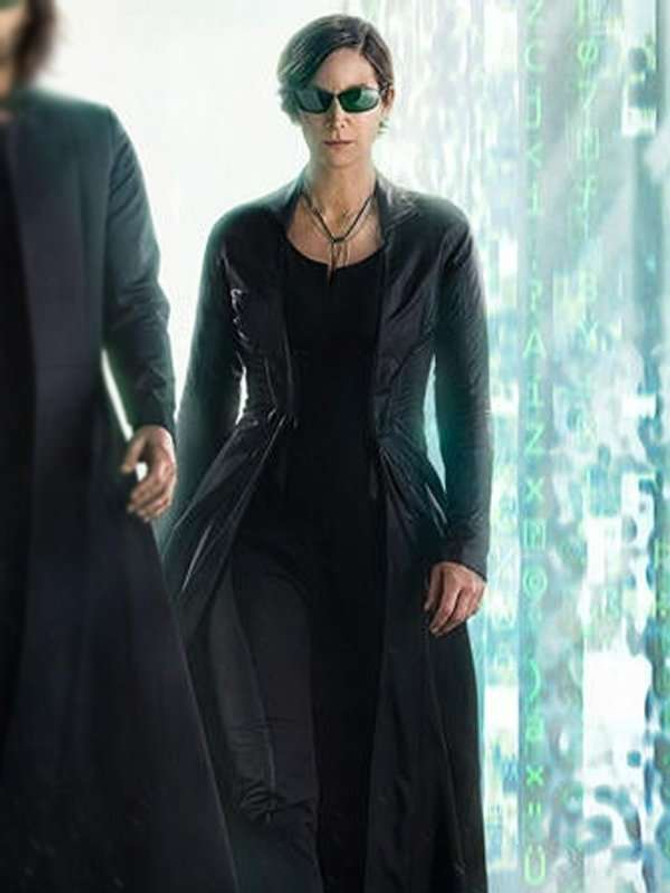 Trinity-The-Matrix-Resurrections-2021-Black-Leather-TrenchCoat