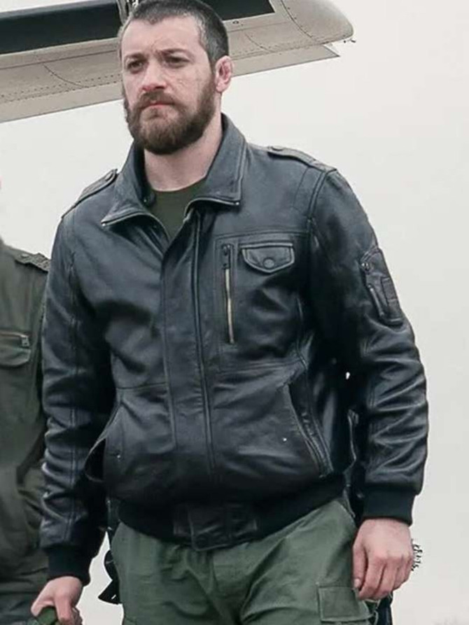 Zurab Radiani Extraction 2 Black Bomber Jacket Zurab Radiani Extraction 2 Black Bomber Jacket