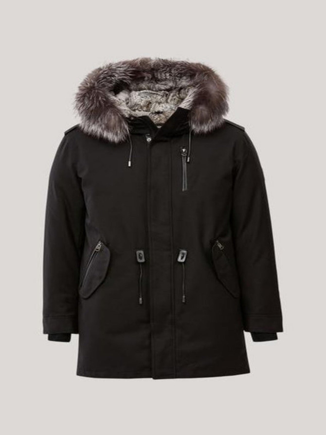 Mens Glamorous Fur Shearling Long Coat