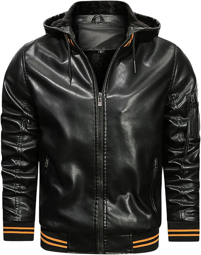 Mens Glamorous Black Motorcycle Riding Jacket