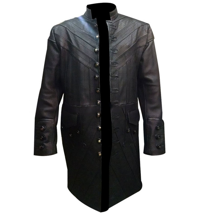 Pirate Captain Black Sails Season 3 Flint Long Coat