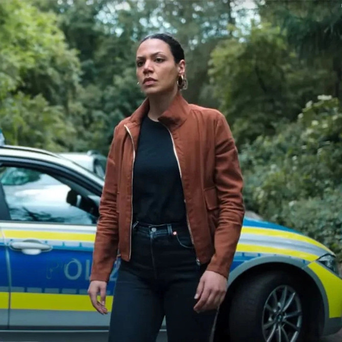 Haley Louise Jones Dear Child 2023 Brown Jacket