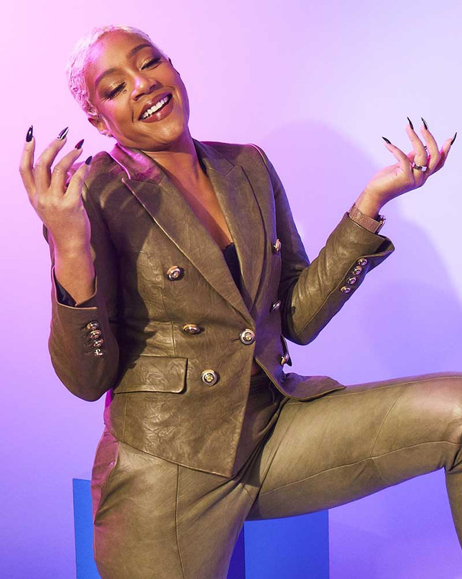 Beth Campbell Landscape with Invisible Hand 2023 Blazer