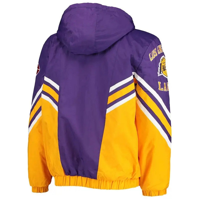 Starter Los Angeles Lakers Cotton Purple & Gold Jacket